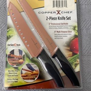 Copper Chef 2pc Knife Set